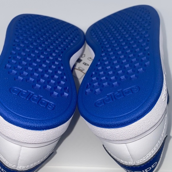 Adidas Kids’ Grand Court 2.0 Sneakers Size 11.5K White/Blue - Picture 9 of 14